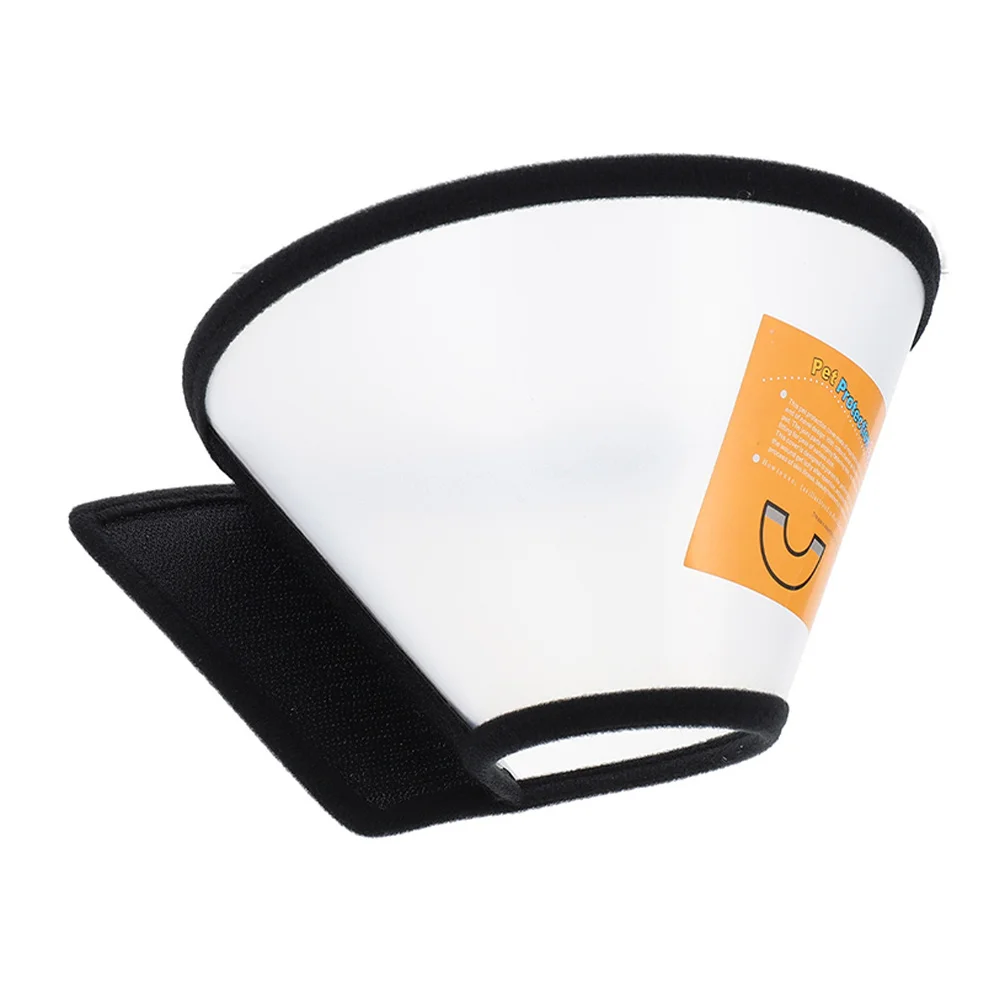 

Adjustable Soft Cat Collar Neck Protector Protective Recovery Cone Prevent Licking Biting Cat Cone Collar for Pets