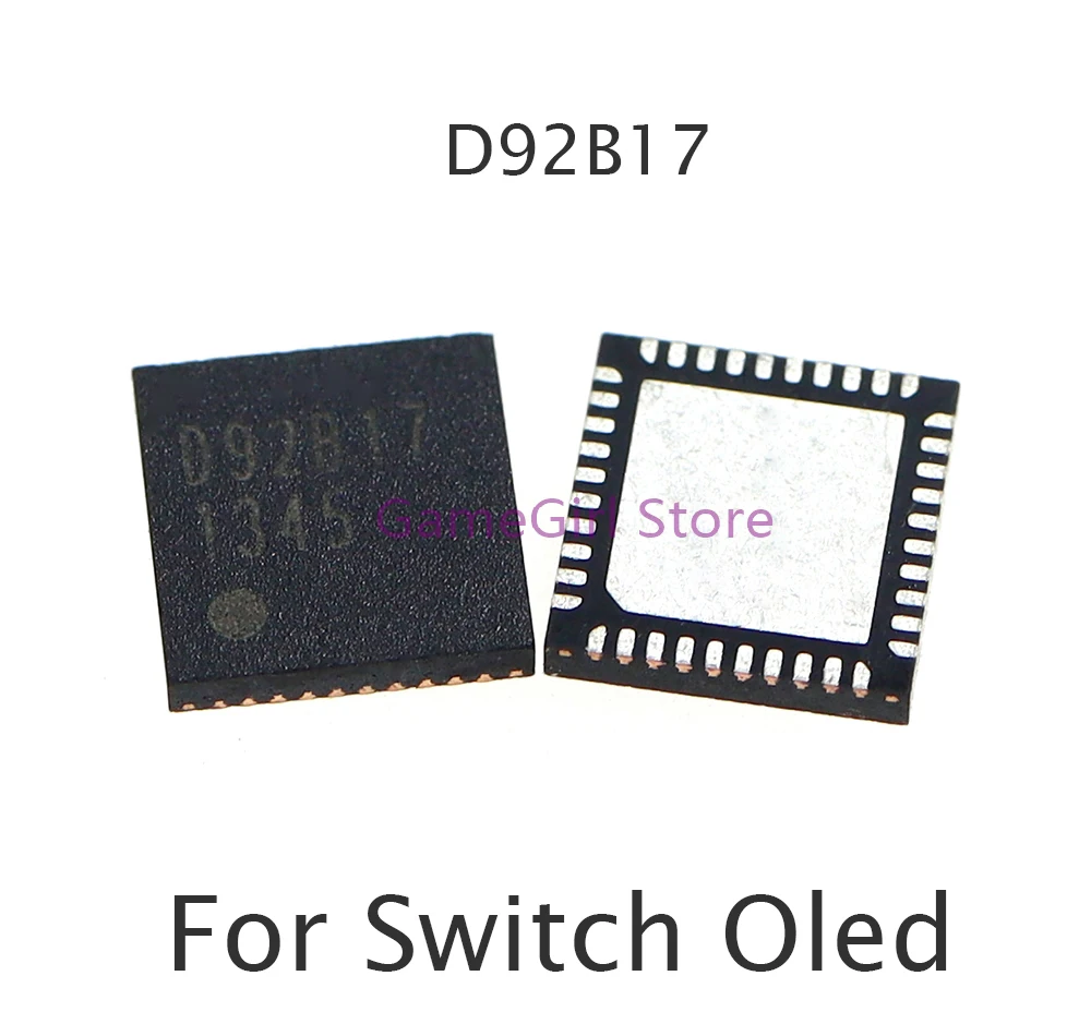 

10pcs D92B17 Chip Audio Video Control IC For Nintendo Switch OLED Charging Dock Motherboard Power IC