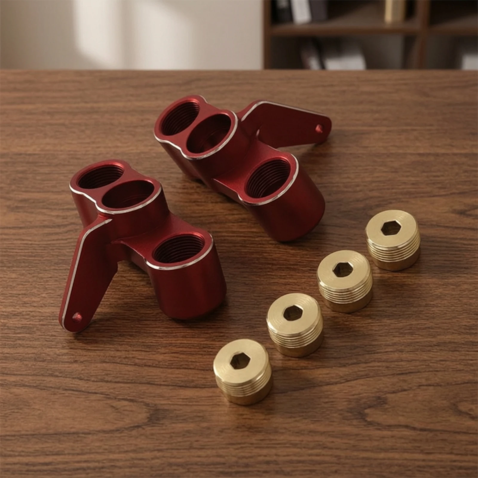 2 Pieces Steering Cups Aluminum Steering Knuckles Parts Corrosion Resistant Strong for RC Builders