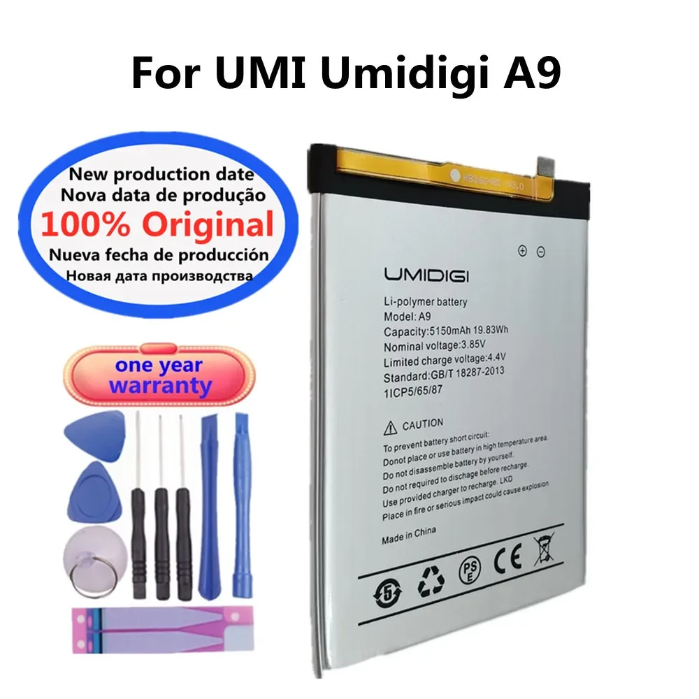 

Новый оригинальный аккумулятор UMI для Umidigi A9 / A9 Pro A9Pro, Высококачественная сменная батарея, быстрая доставка