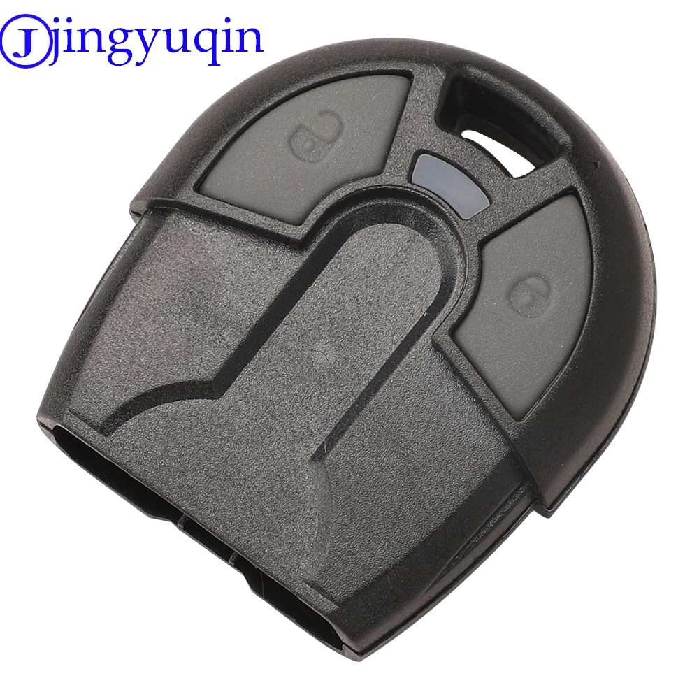 jingyuqin New Replacement Remote For Fiat Words Top Brazil Positron Alarm System Automotivo Car Key Shell Gray Case Fob