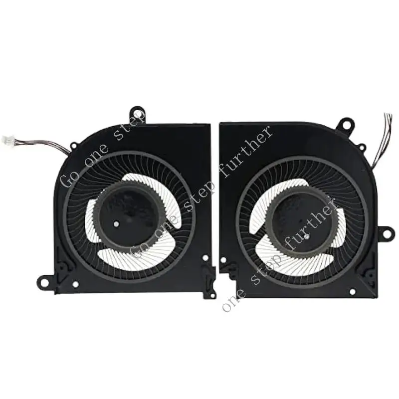 

DIXSG CPU GPU Cooling Fan for MSI Stealth 15M A11UEKV-009US MS-1563 BS5405HS-U4W BS5405HS-U4X # @