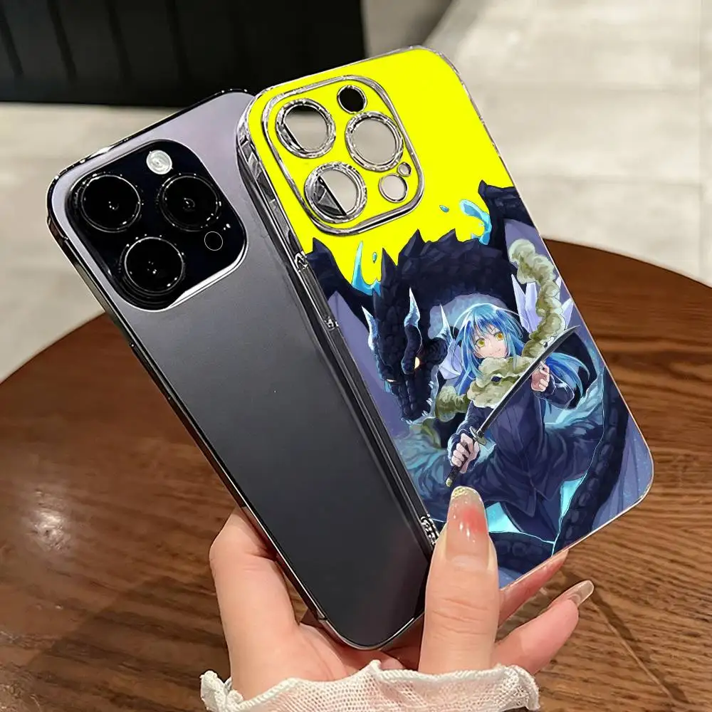 

T-Tensei Slime Veldora Tempest Phone Case For iPhone 17 16 15 14 13 12 11 Mini Pro Max Plus Transparent Cover