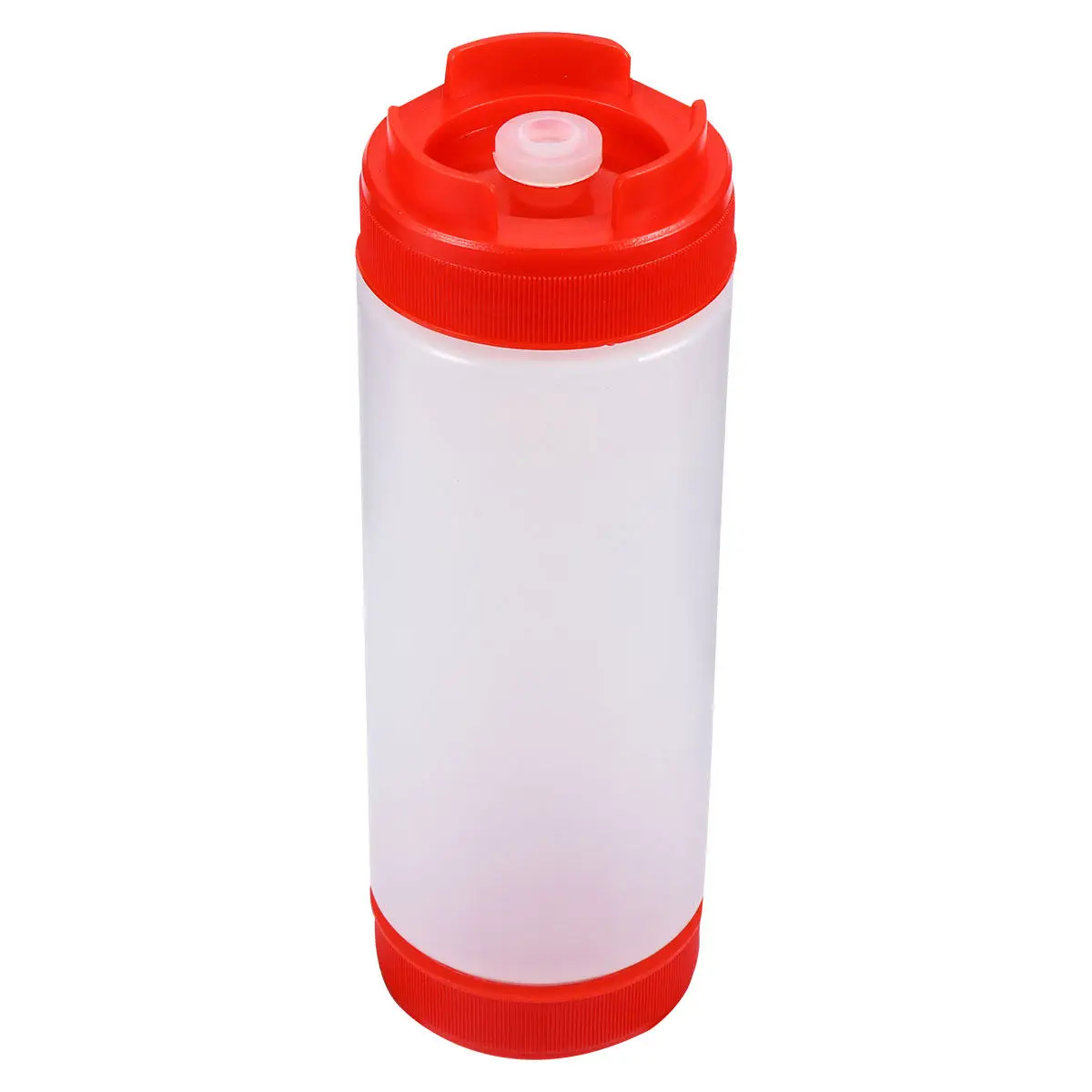 Two-Headed Plastic Squeeze Sauce Bottles Food-Grade Condiment Dispenser for Ketchup Mustard Mayo Salad Dressing Oil Control