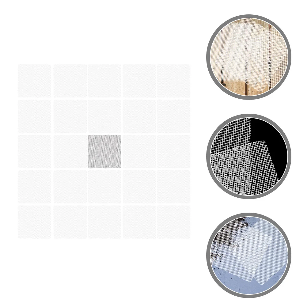 

125pcs Flowerpot Mesh Pads Fiberglass Drainage Gasket For Plant Pot Bottom Net Planter Hole Mat Garden Accessories