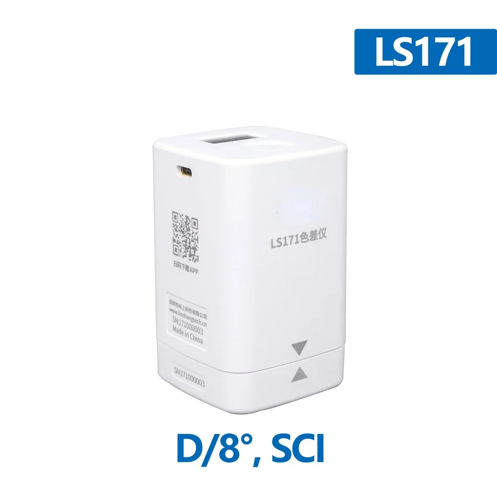 Color Meter LS171/LS170 Textile Ceramics Paper Difference Measurement Device Pocket imeter with Library APP