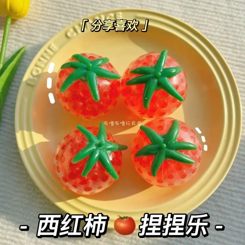Douyin Viral Fruit Squishy Squeeze Ball, Kids Stress Toy, Random