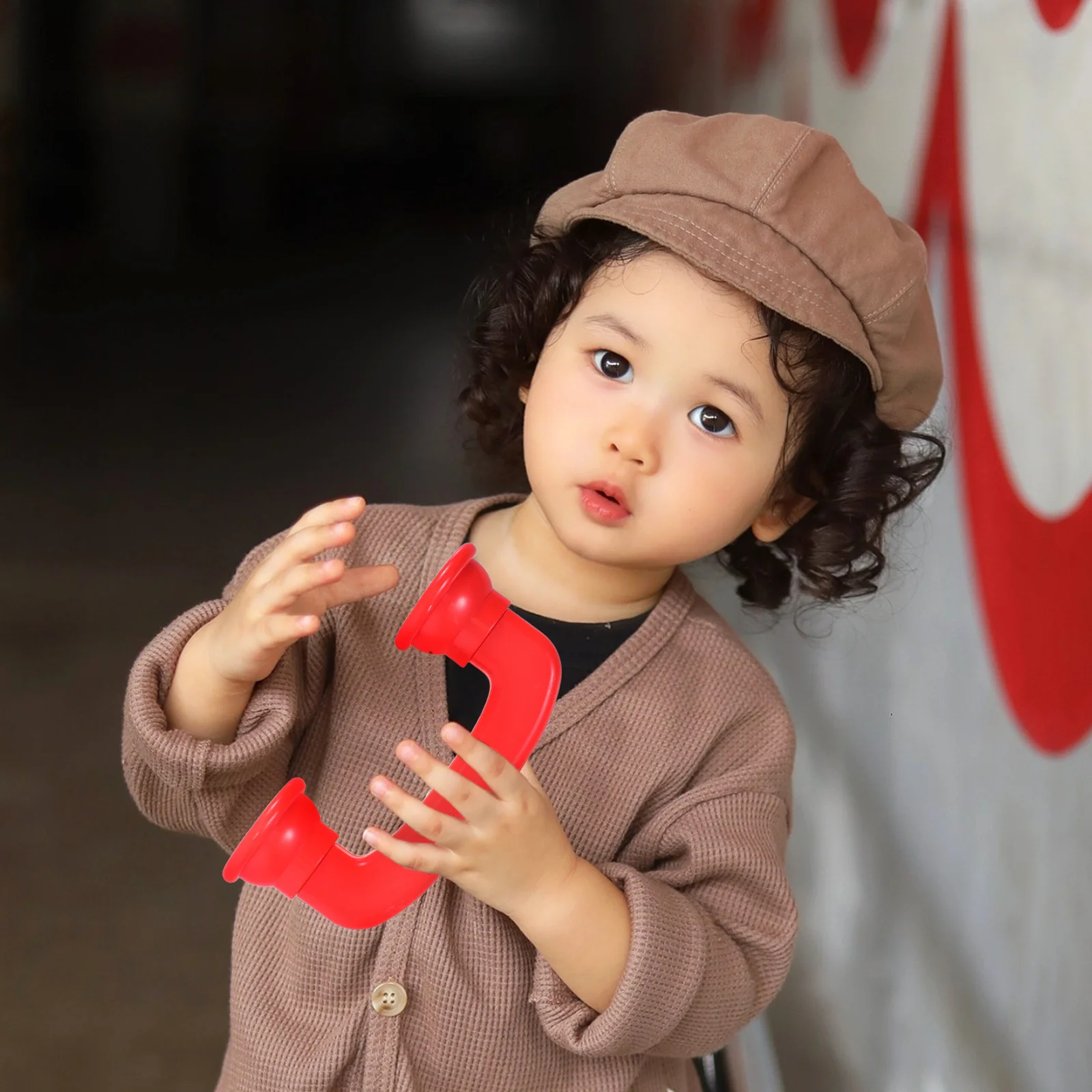 

4Pcs Auditory Feedback Reading Phone Educational Early Learning Telephone Receiver for Toddlers Color Recognition Memory