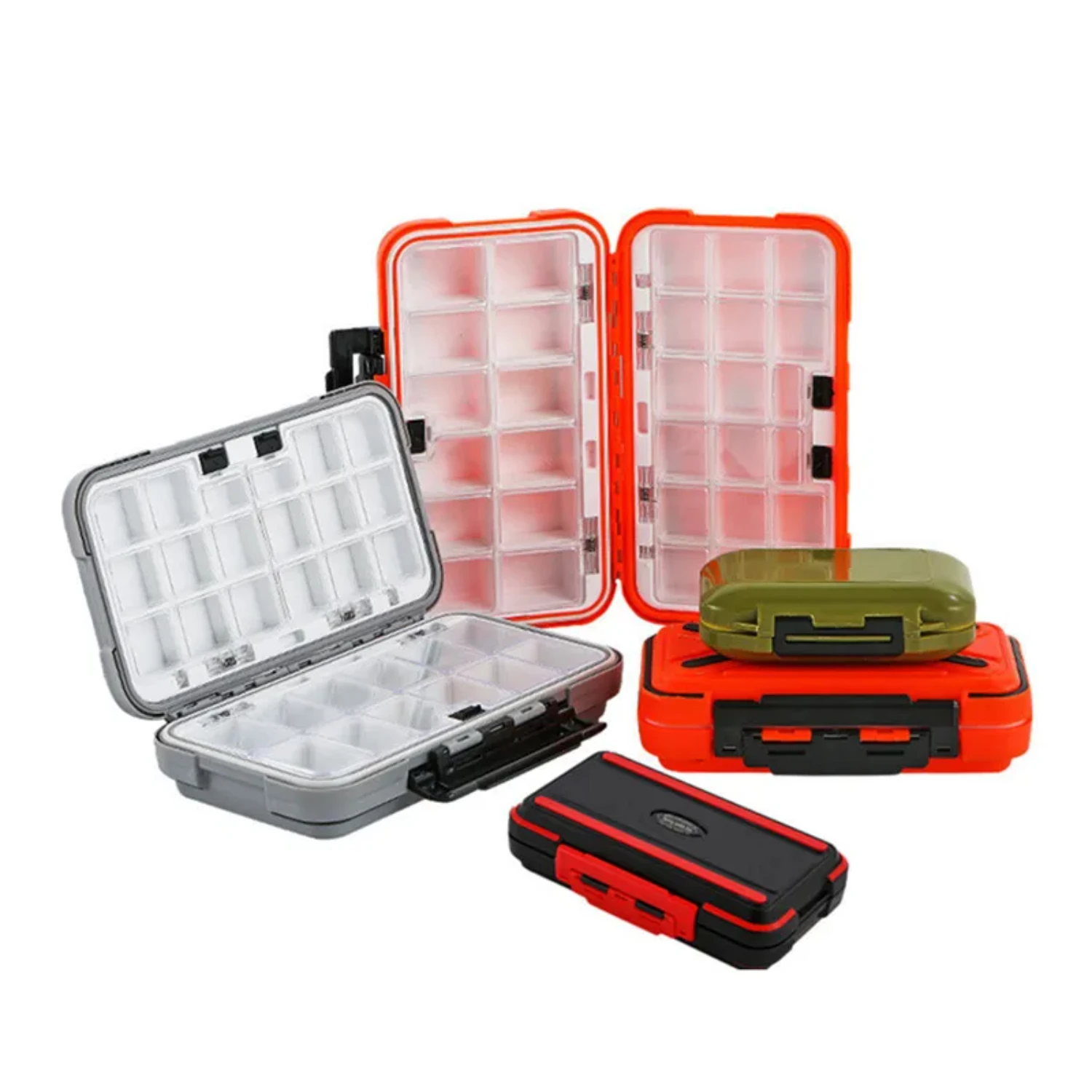 Waterproof Fishing Gear Box Fishing Tool Accessories  Box Multifunctional Fishing Hook Fishing Gear Fake Bait Bait Box Fishing