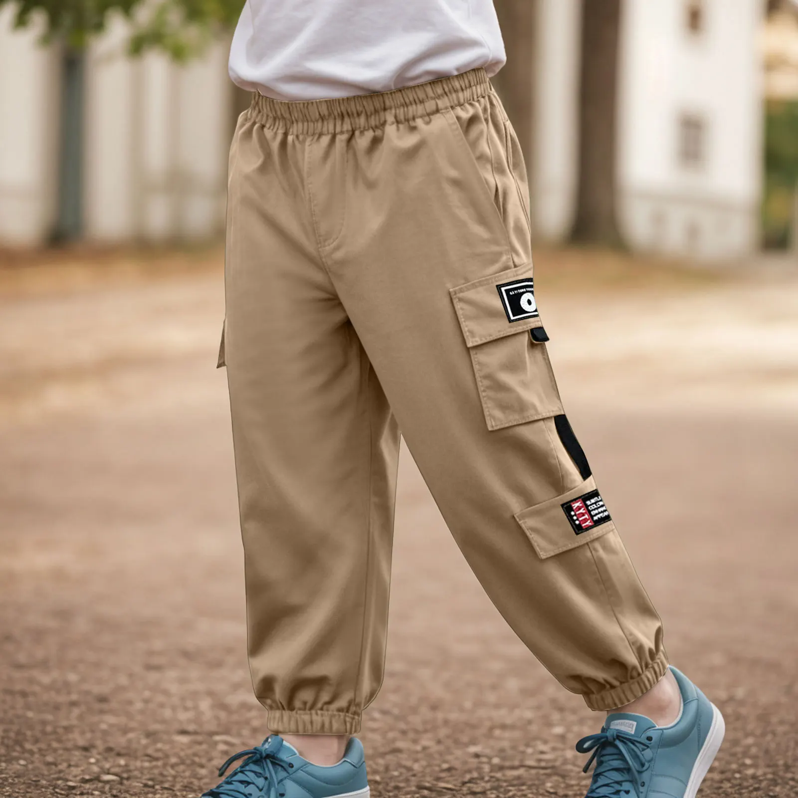 

И детские повседневные штаны для мальчиков, удобные и дышащие красивые штаны-карго для мальчиков, одежда для мальчиков, размер 5 т