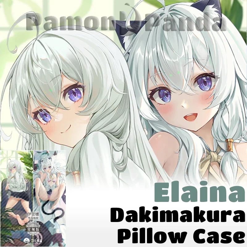 

Elaina Dakimakura Wandering Witch Pillow Case Sexy Hugging Cushion Cover Case Otaku Full Body Pillowcase Home Bedding Decor