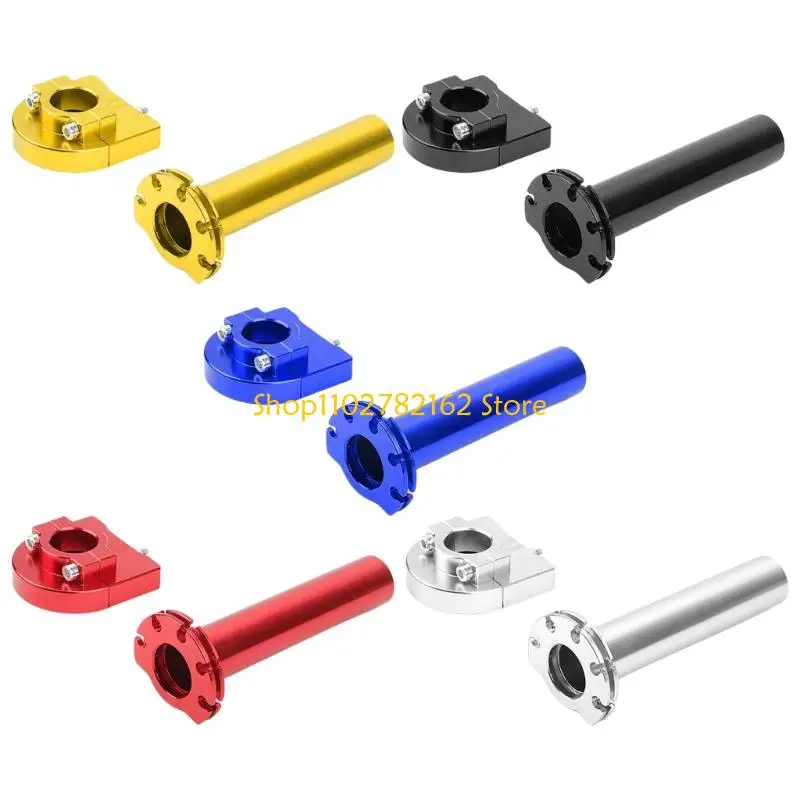 

547B 22mm 7/8in Aluminum Throttle Twist Grips Throttle Assist Twist Accelerator Handle Grips Pit Bike Accessories