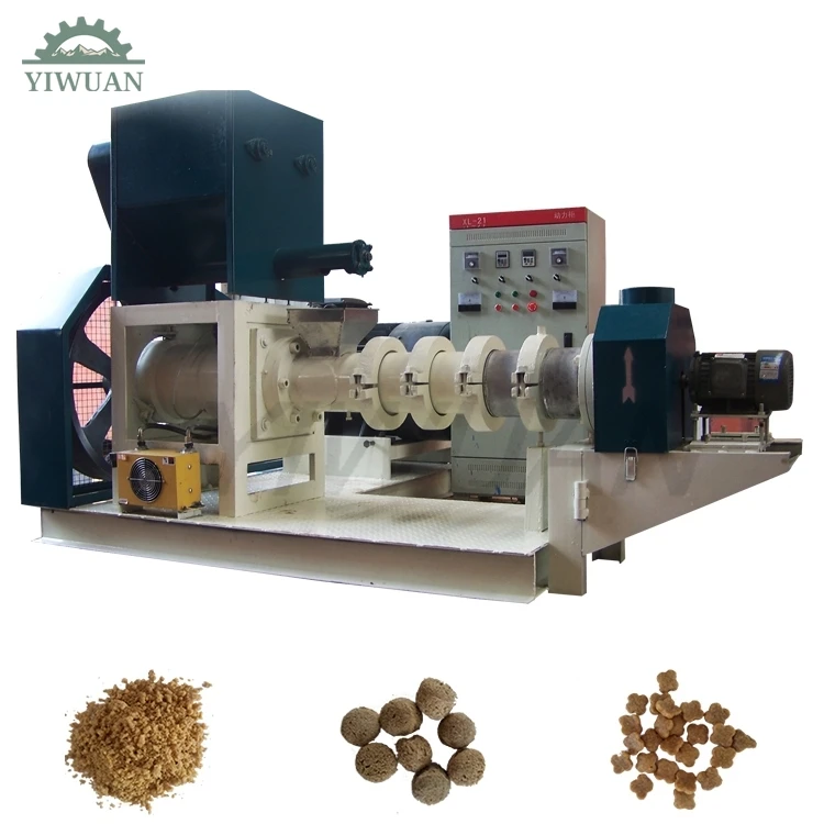 Dog Food Processing Plant Floating Fish Feed Machine Pellet In India