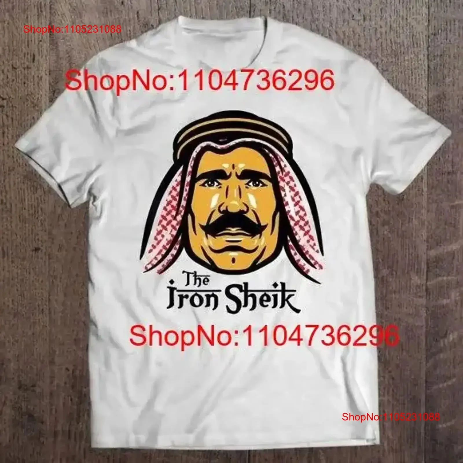 

Футболка Iron Sheik из хлопка, все размеры от S до 4XL, BT511, винтажная, растянутая, модная, с графикой, стильная, универсальная, винтажная