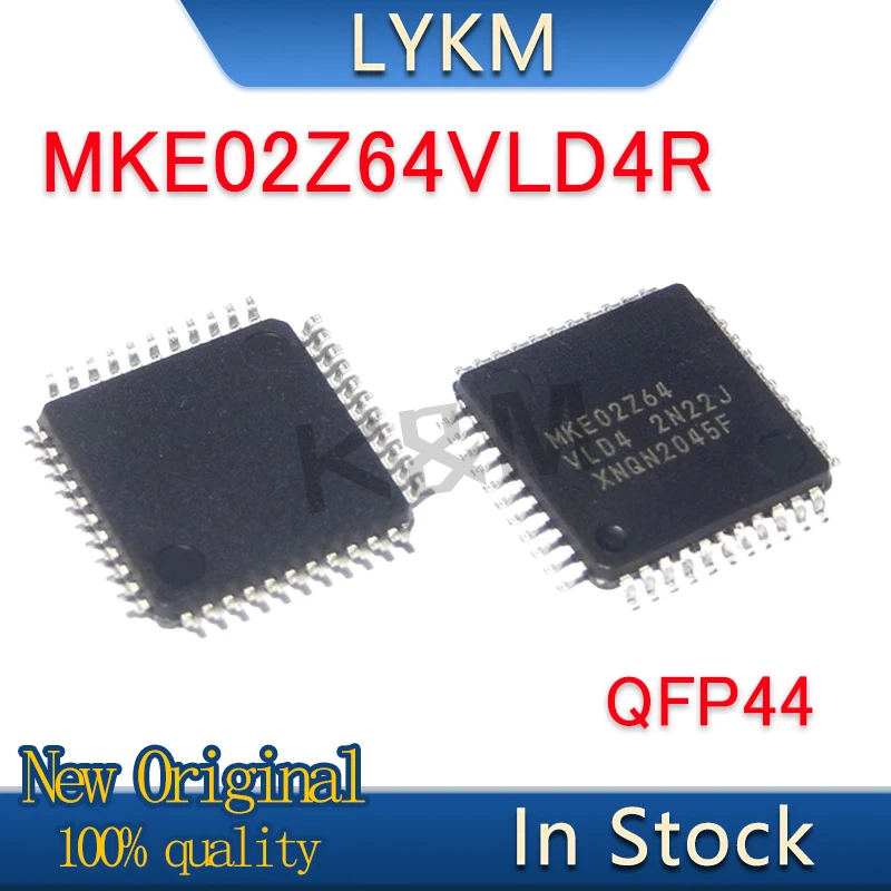 2-5/PCS New Original MKE02Z64VLD4R MKE02Z64VLD4 MKE02Z64 QFP44 Microcontroller chip In Stock