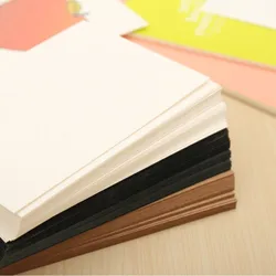 20PCS/PACK New in 2021 blank postcard card black Envelope Invitation Solid Color Craft Paper