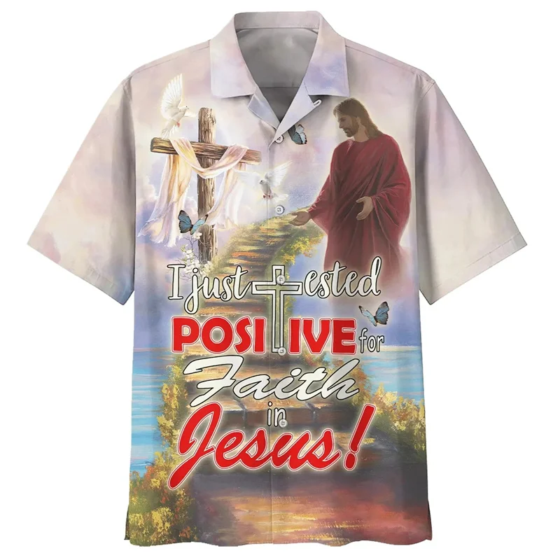 Jesus Love Me God Loves The World  Hawaiian Shirts Mens Womens Fashion Cool Beach Shirts Summer Cool Floral Shirt Tops Clothes