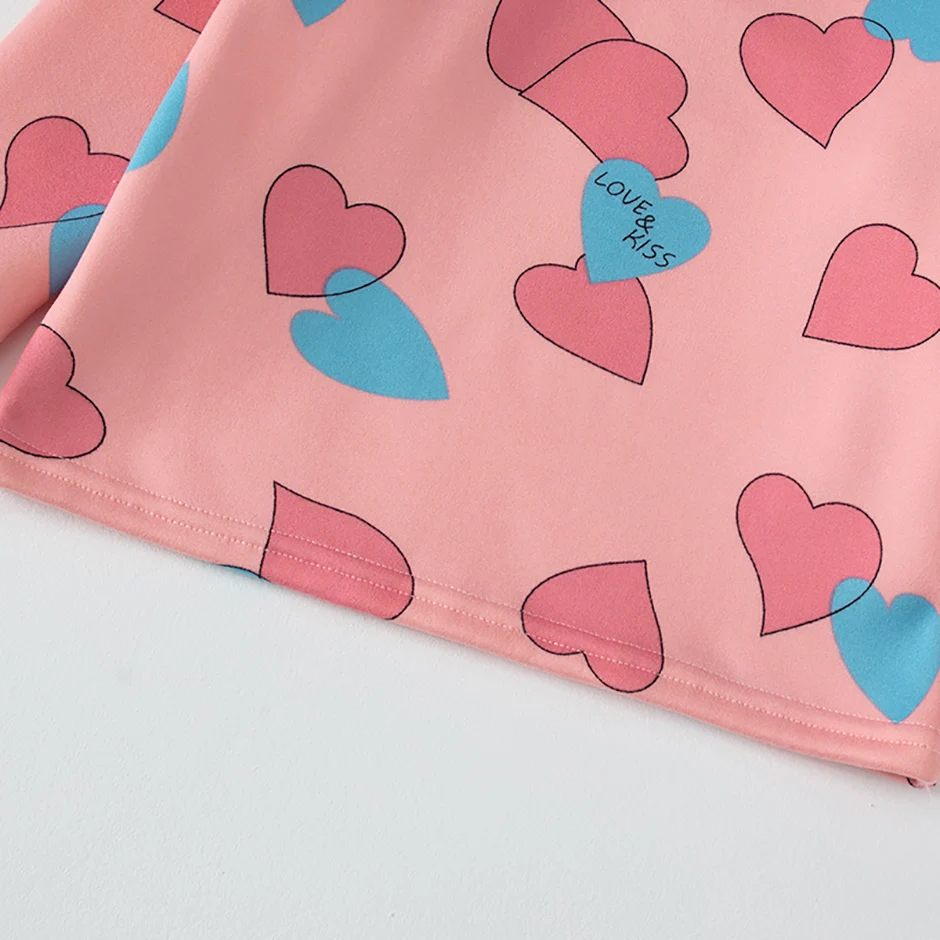 2-teiliges Herbst- und Winter-Kinder-Plüsch-dickes warmes Heim-Unterwäsche-Set für Jungen und Mädchen, lustige und niedliche Oberteile, bequeme Hosen – Detail 21