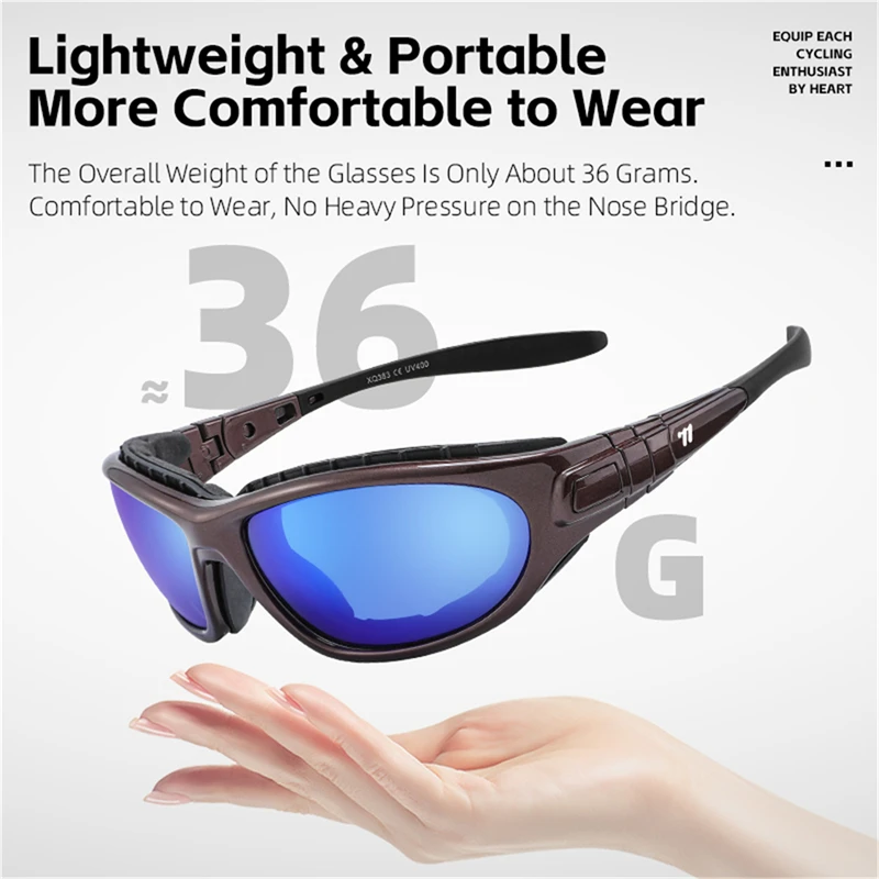 

Новые поляризованные велосипедные очки с линзами UV400, ветрозащитные и пылезащитные защитные очки для велоспорта
