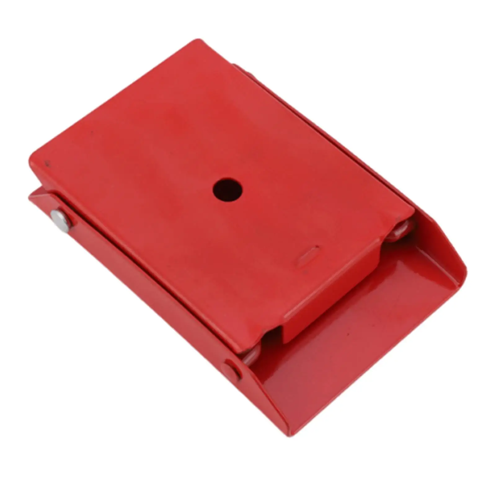 Heavy Duty Wheel Chock Foldable Tire Stopper Metal Support Block for Car SUV Trailer RV Trucks