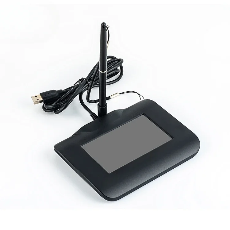 FP430S digital 4.3 inch display  electronic sign tablet bank usb writing signature pad with pen