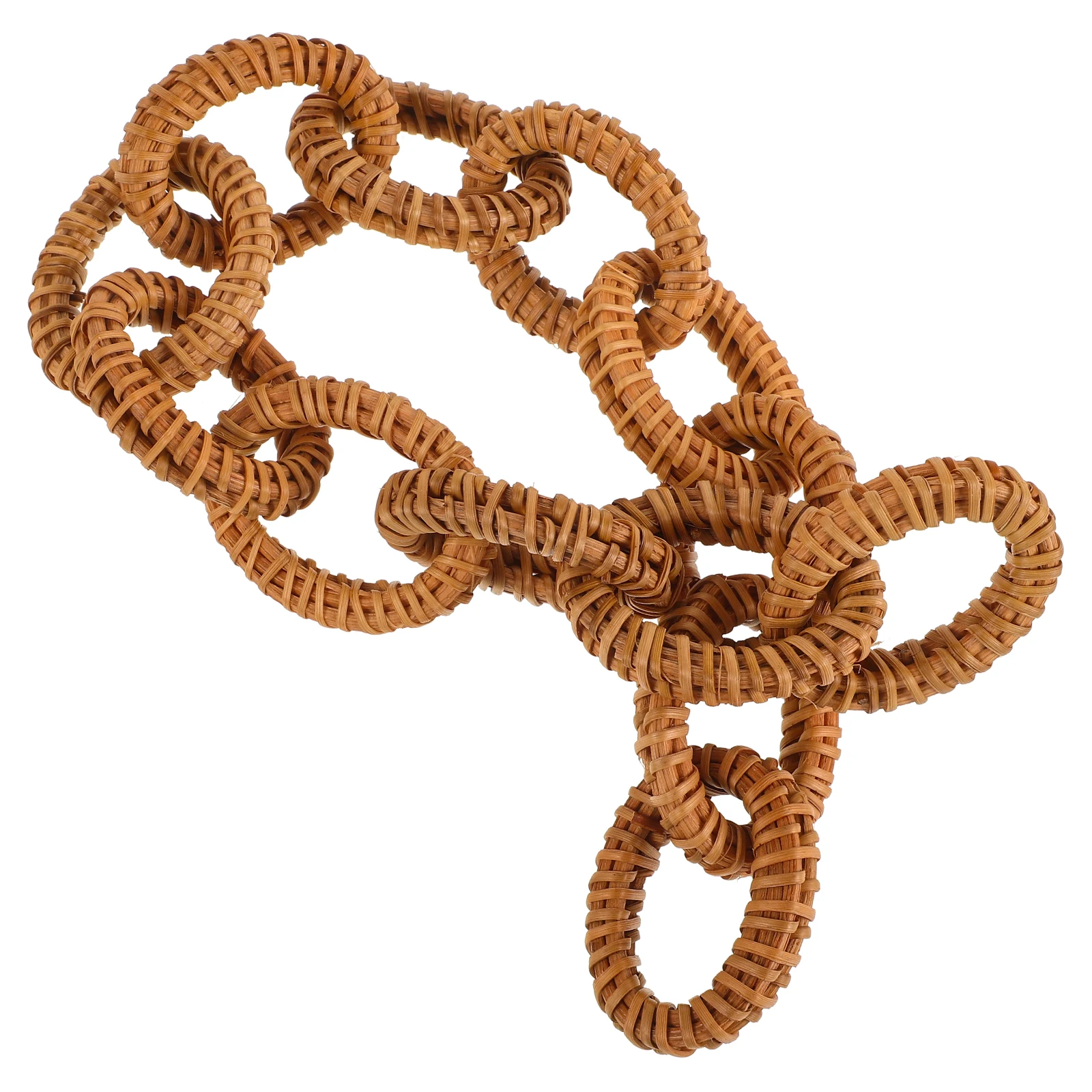 

Rattan Ring Decorations Woven Decorative Chain Links For Decor Link Chains Garland Wall Home Bedroom Living Room Wedding