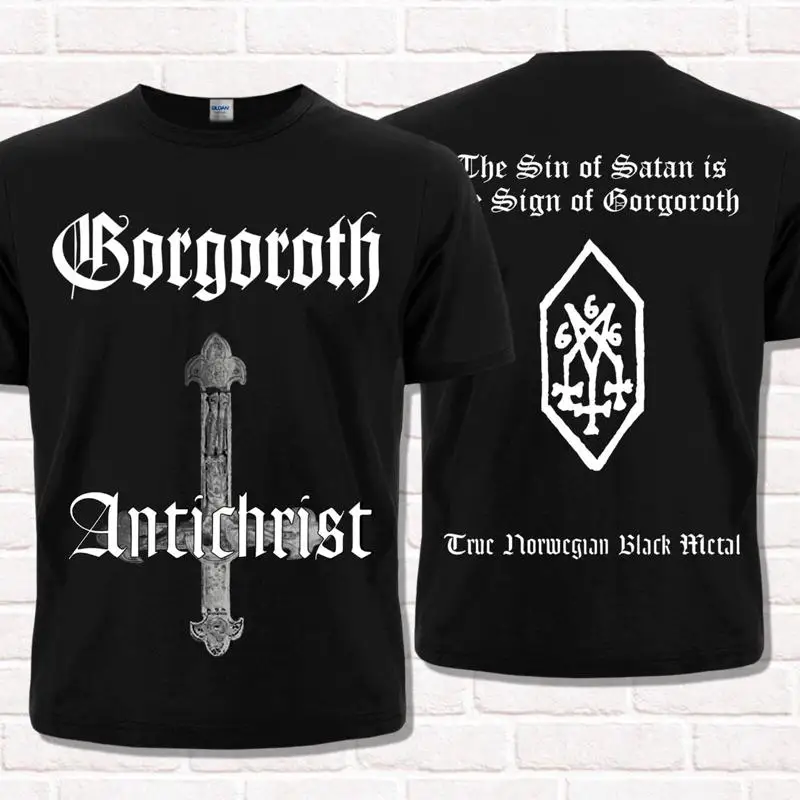 Gorgoroth T Shirt Antichrist 1996 True Norwegian Black Metal