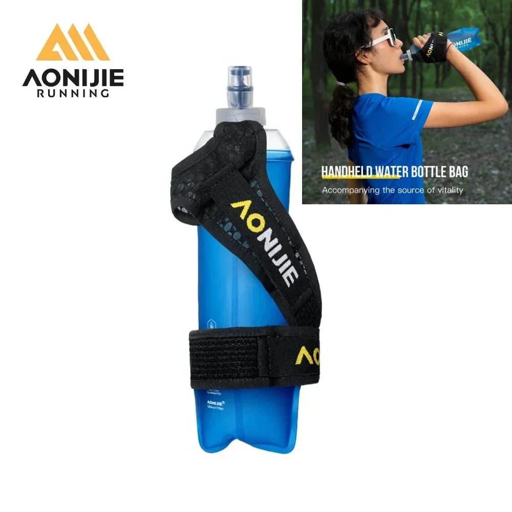 AONIJIE A7109 Lightweight Handheld Water Bottle Bag Simple Water Bottle Bag Suitable for Outdoor Marathon Hiking Equipment