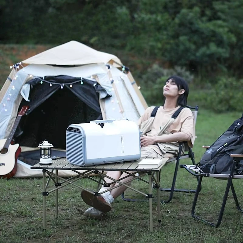 110 فولت/220 فولت/24 فولت/12 فولت ضاغط تكييف الهواء المحمول التخييم في الهواء الطلق مكيف الهواء للمنزل ، قافلة ، شاحنة ، التخييم ، سيارة #6