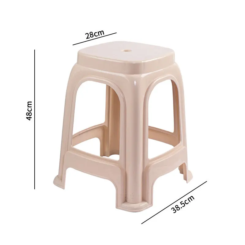 

D154 Household plastic bench high stool stackable plastic chair plastic