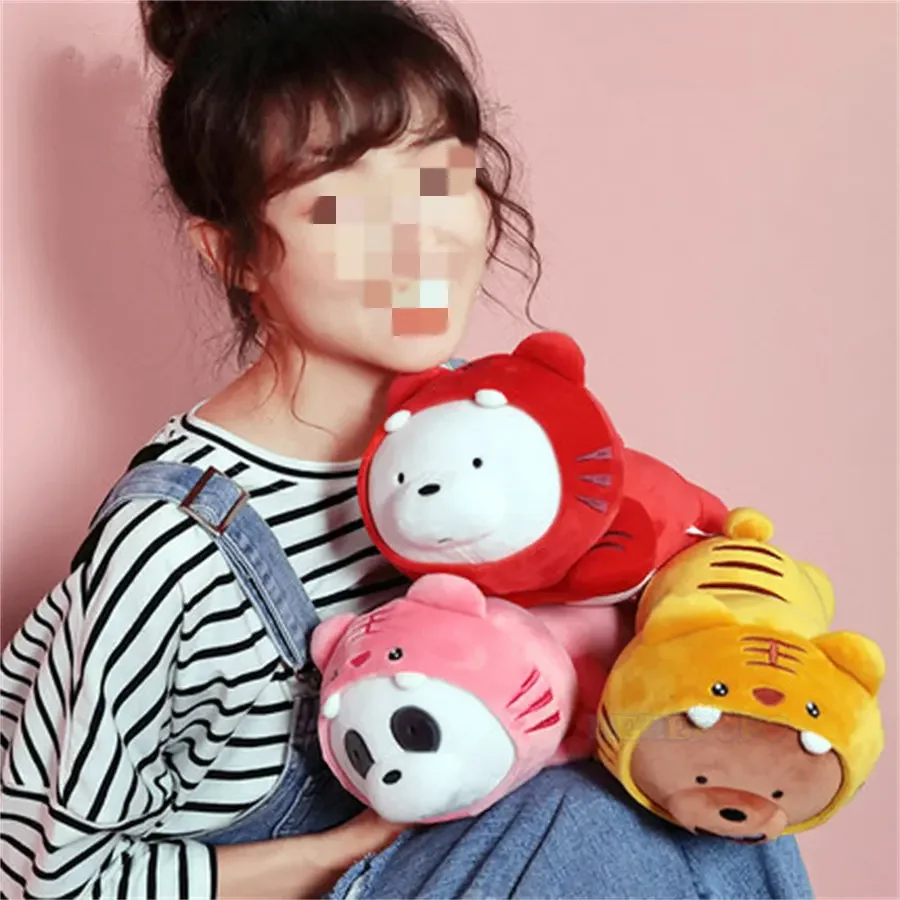 Gratis Verzending 11 Inch Gevulde & Pluche We Blote Beren Knuffels Cosplay Tijger Zachte Knuffel Beer Knuffels Geschenken