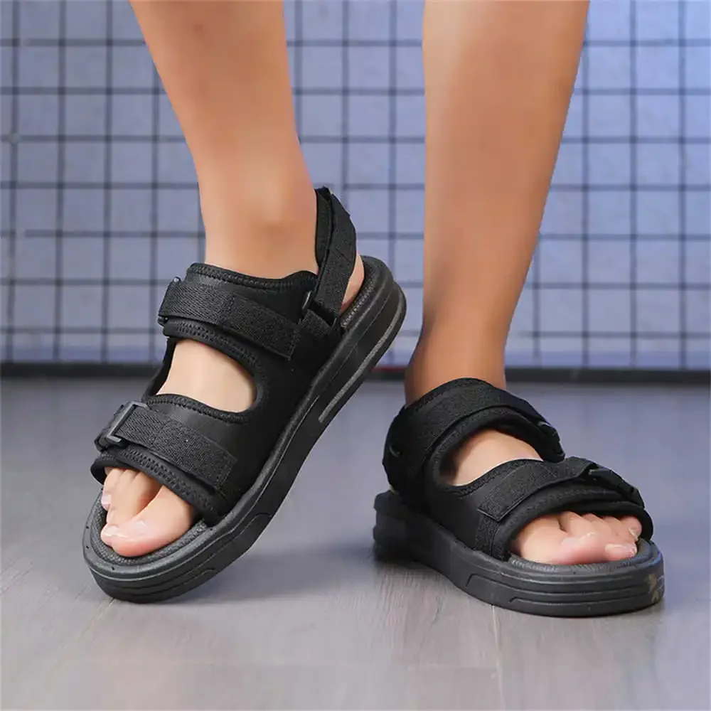 Open From Front Spring Slippers For Travel Size 45 Shoes Men Transparent Sandal Sneakers Sports Best Selling Trainers