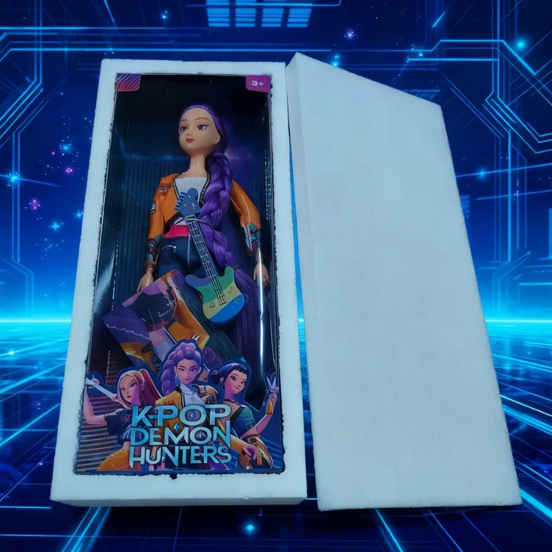 Hot Kpop Demon Hunters Cartoon Idol-poppen Hoogwaardige poppen met muziekthema en accessoires voor entertainmentcollectie voor kinderen