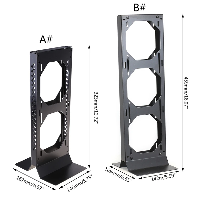 F3ke suporte externo doca resfriamento água para computador itx para laptop 240 360mm refrigerador radiador stent