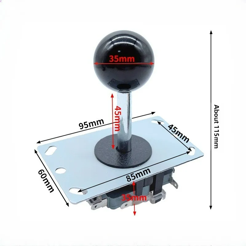 Long Handle Sanwa Arcade Joystick 45mm for Moonlight Treasure Box Game Machine