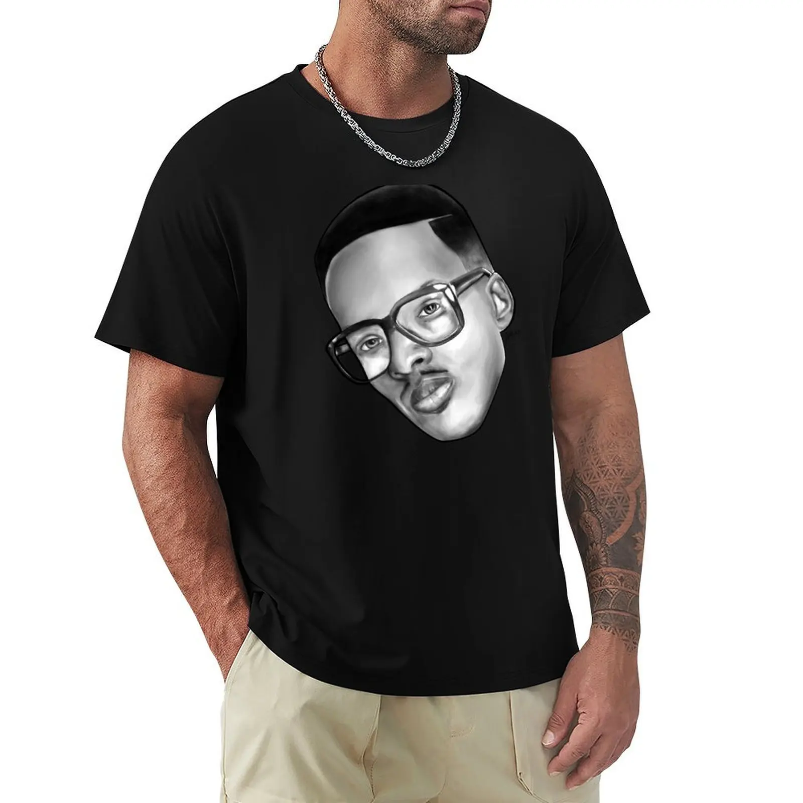 

Djay Jazzy Jethro T-Shirt All Match Print Short Sleeve Top
