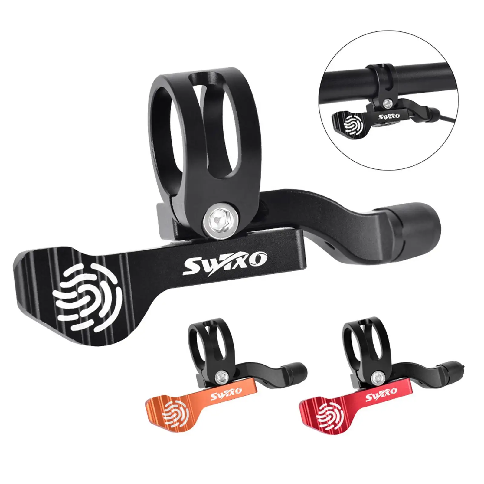 

Seatpost Dropper Remote Lever Mechanical CNC Control Lever Adjustable Clamp
