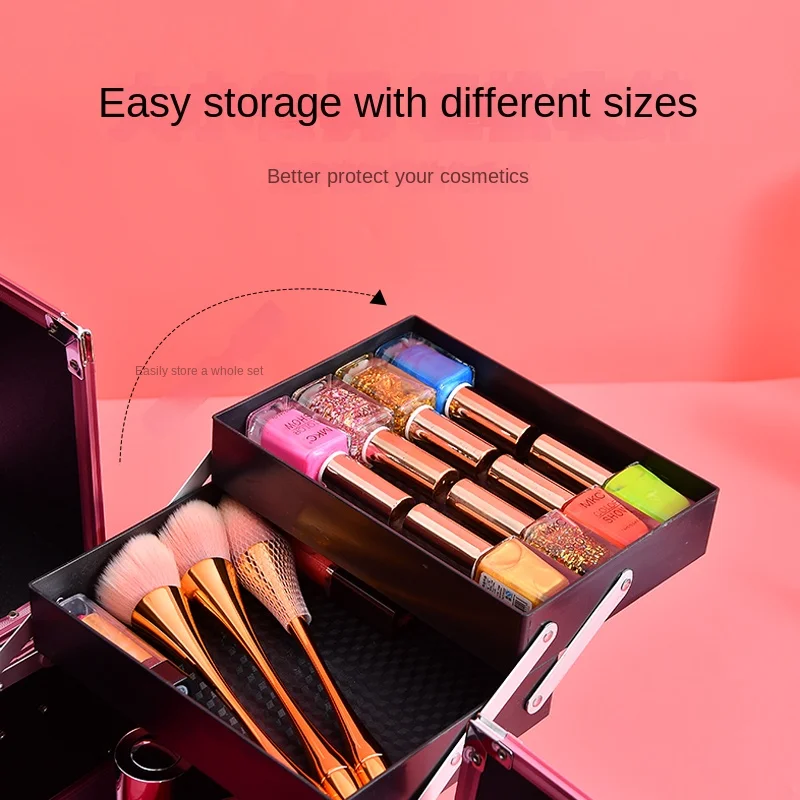 YY Professional Makeup Fixing Artist Eyelash Beauty Manicure Eyebrow Tattoo Special Suitcase