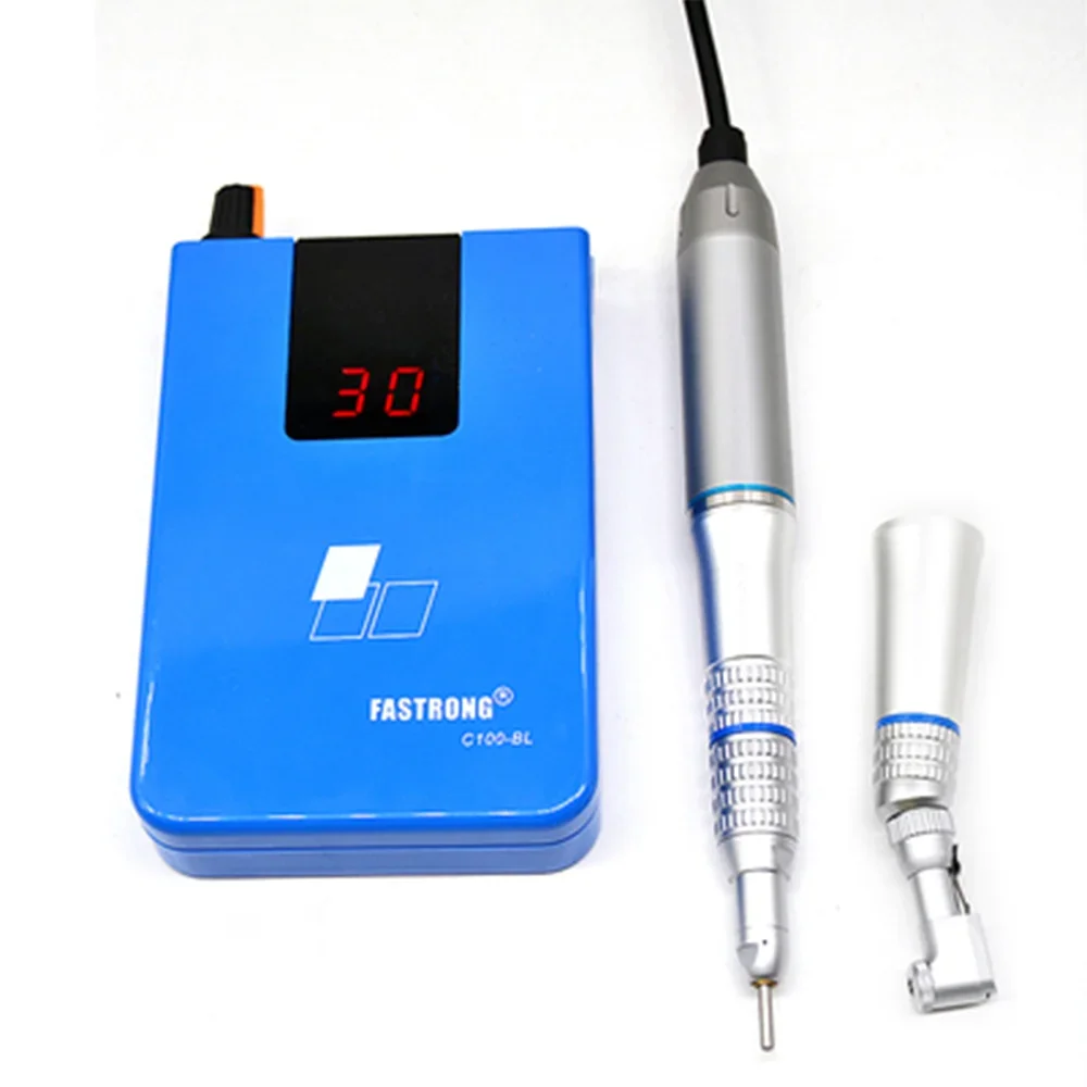 Dental Lab Portable Rechargeable Brushless Handpiece Micromotor With Digital Display And Long Work Time