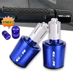 For SUZUKI GSR GSR750 GSR600 GSR400 GSR 750 600 400 All Year Motorcycle CNC Handle Bar Handlebar Grips Cap End handle Plugs cap