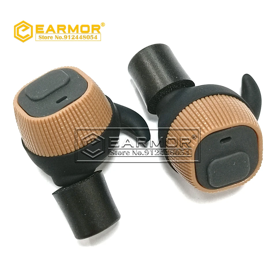 EARMOR M20 MOD3 Electronic Earplugs Headset Anti Noise Ear Plug Noise Canceling Ear Muff for Shooting Hearing Protection NRR22db