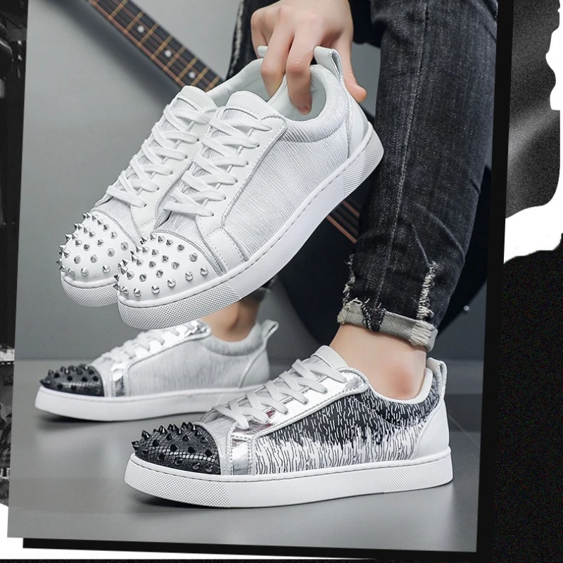 

Мужские кроссовки с дизайном в стиле «тренд», низкие, на шнуровке, повседневные, модные, дышащие, на плоской подошве, для скейтбординга