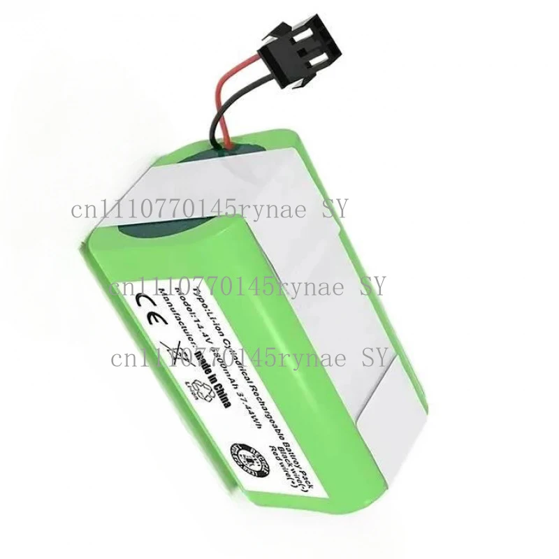 Batería de repuesto de 14,4 V y 2600mAh para Conga 990, 1090, 1790, 1990, Deebot N79, N79S, DN622, Robovac 11, Tesvor X500