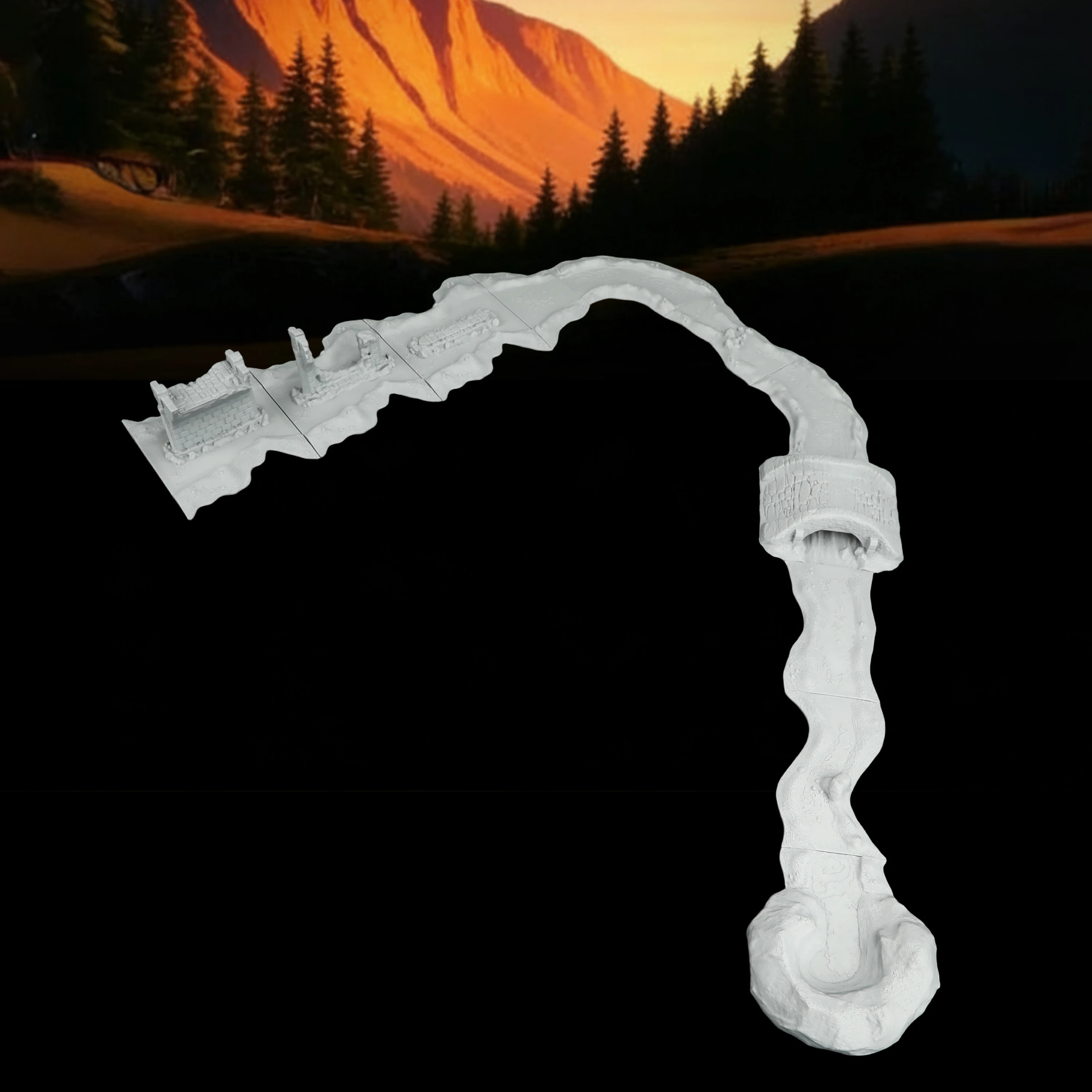 TTRPG River Relics Miniature T - Miniature Terrain Set ulasan dan harga