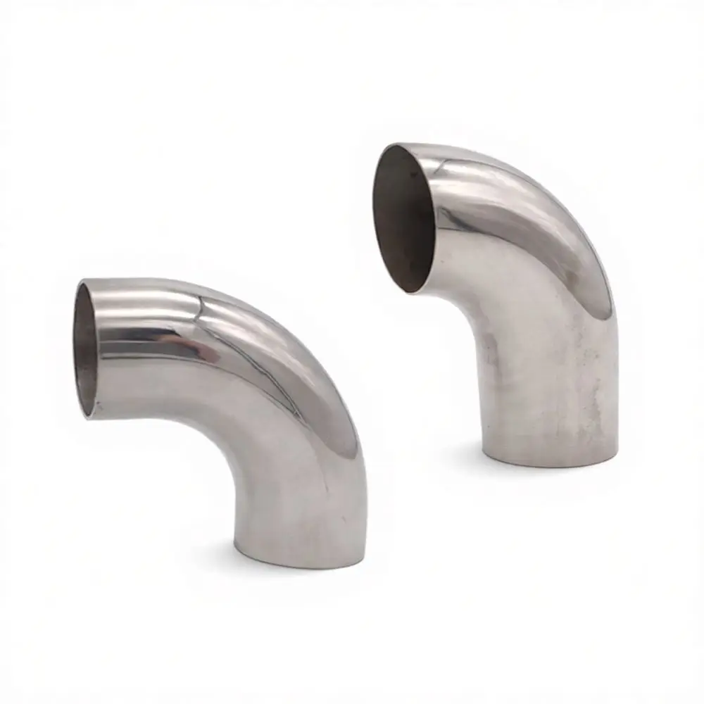 Stainless Steel 90 Degree Stair Handrail Elbow Connector For Lianchuangxing Metal Railing Fitting Wall Support Pipe Joint