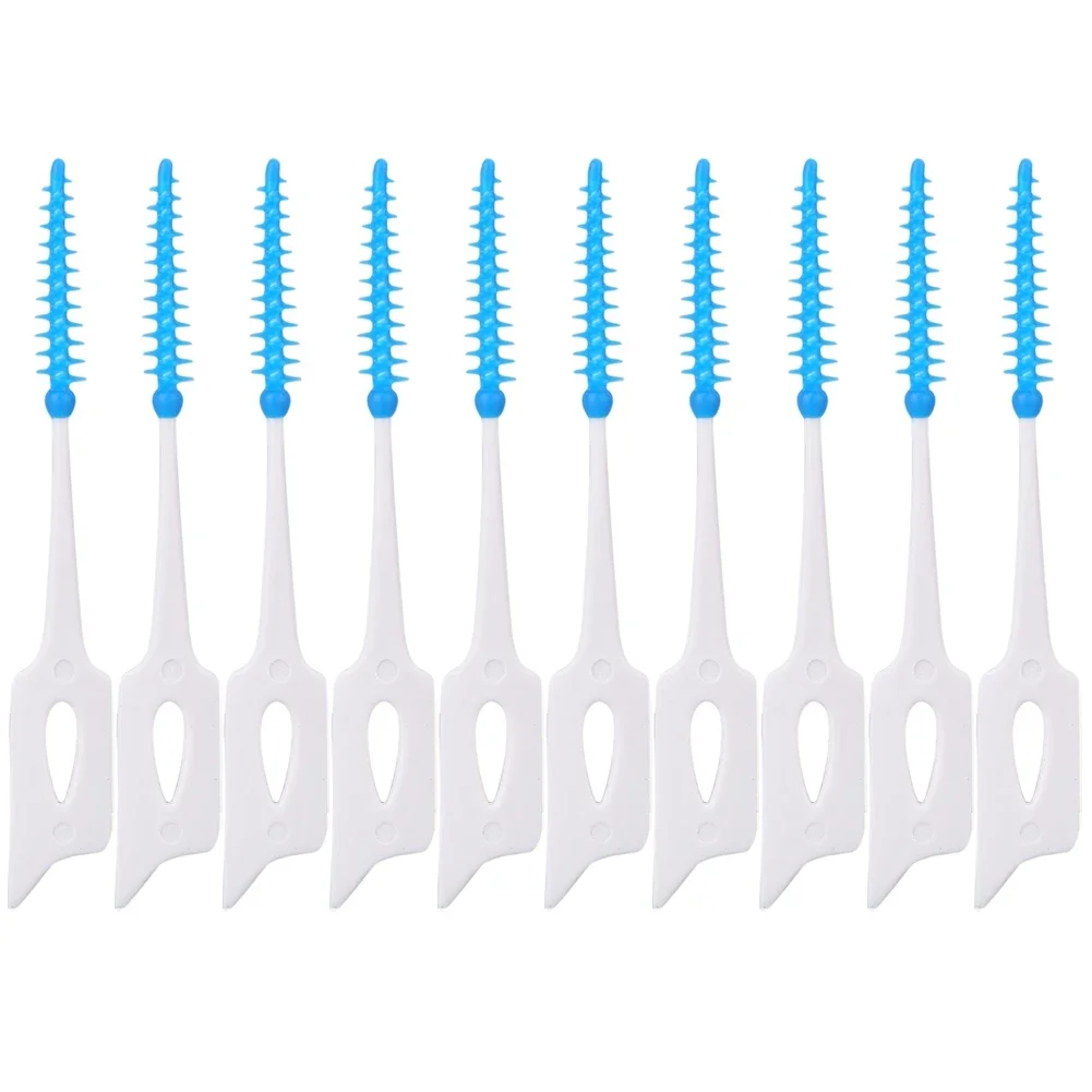 

80Pcs Disposable Soft Interdental Brushes Portable Elastic Toothpicks Dental Oral Care Tools Massage Tooth Does Not Hurt Gums