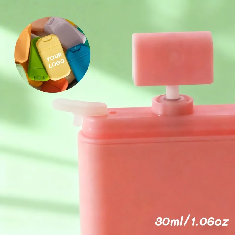 【Logo Custom】50Pcs Customized 30ml Cordless Multi-color Card Spray Bottle Spray Bottle Small Batch Customization Factory