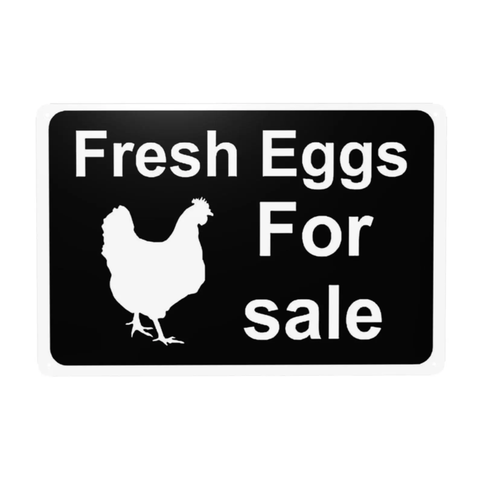 Fresh Eggs for Sale Sign，Decorative Wall Art Signage，Farmhouse Country Kitchen Home Décor 12