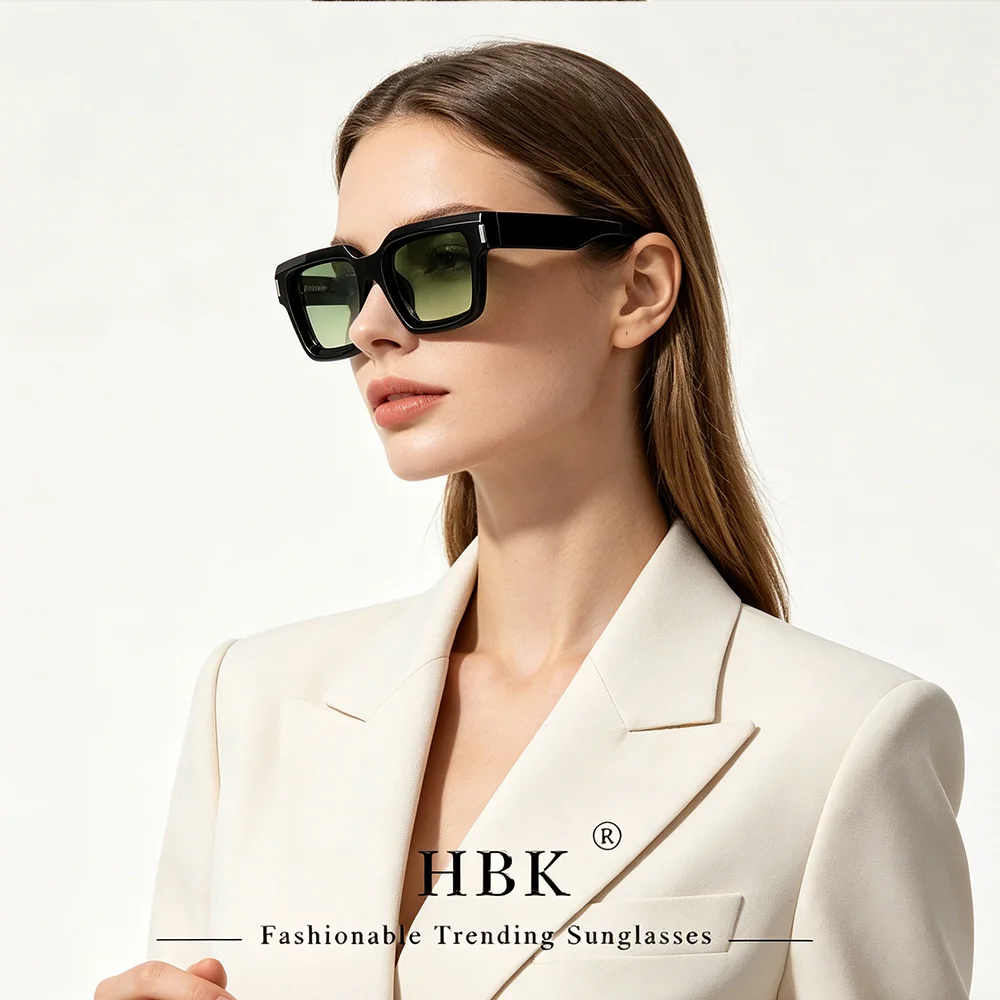

HBK панк винтажные квадратные мужские солнцезащитные очки брендовый дизайн солнцезащитные очки в маленькой оправе вечерние очки для путешествий подарок идеальный выбор