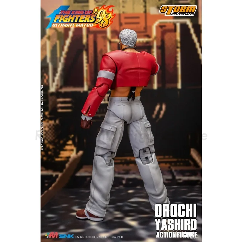 【En Stock】 coleccionables originales de tormenta OROCHI YASHIRO EL KING OF FIGHTER '98 UM Nanakase Yashiro 1/12 Anime figuras en miniatura de juguete